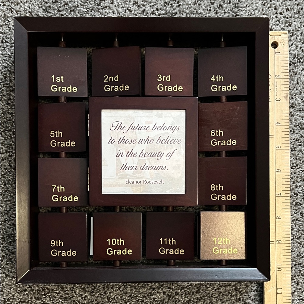 Brown Multi-Grade Photo Frame